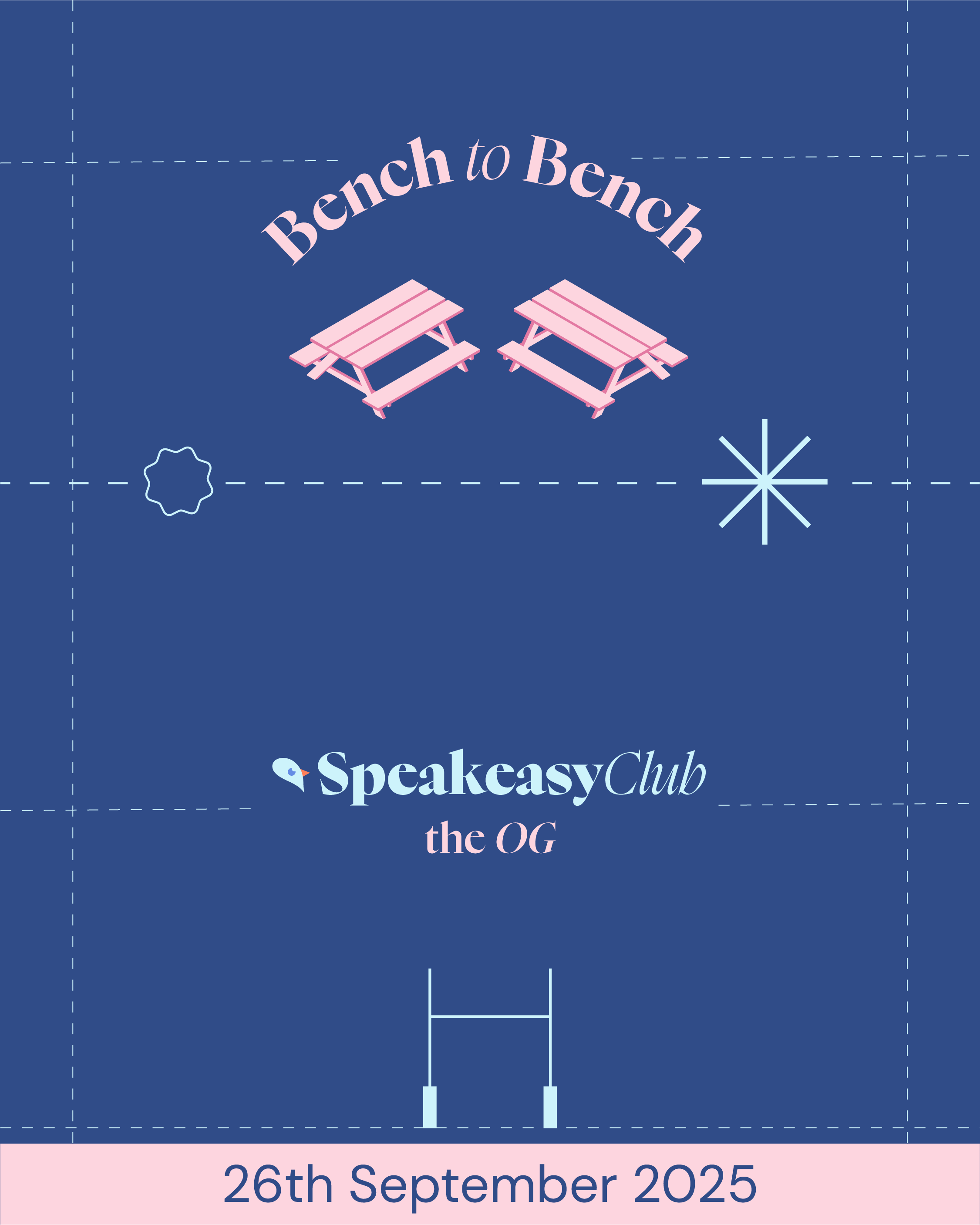 CARDO ONLY - Bench2bench chartity walk - The 'Rugby' One
