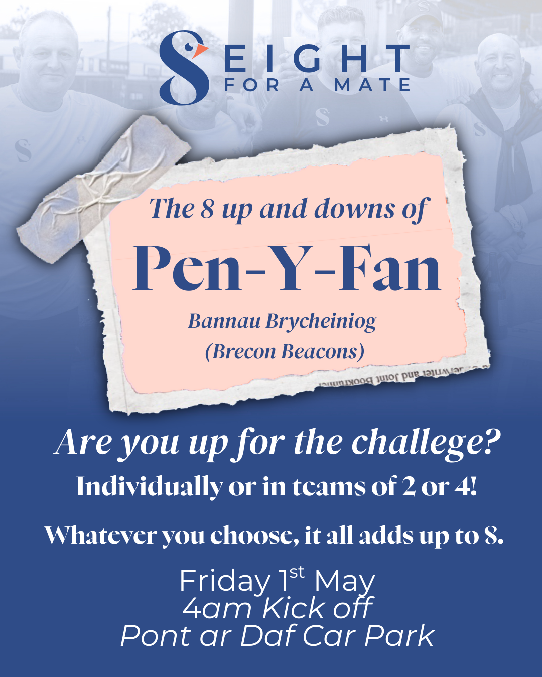 The 8 up and downs of Pen-y-Fan