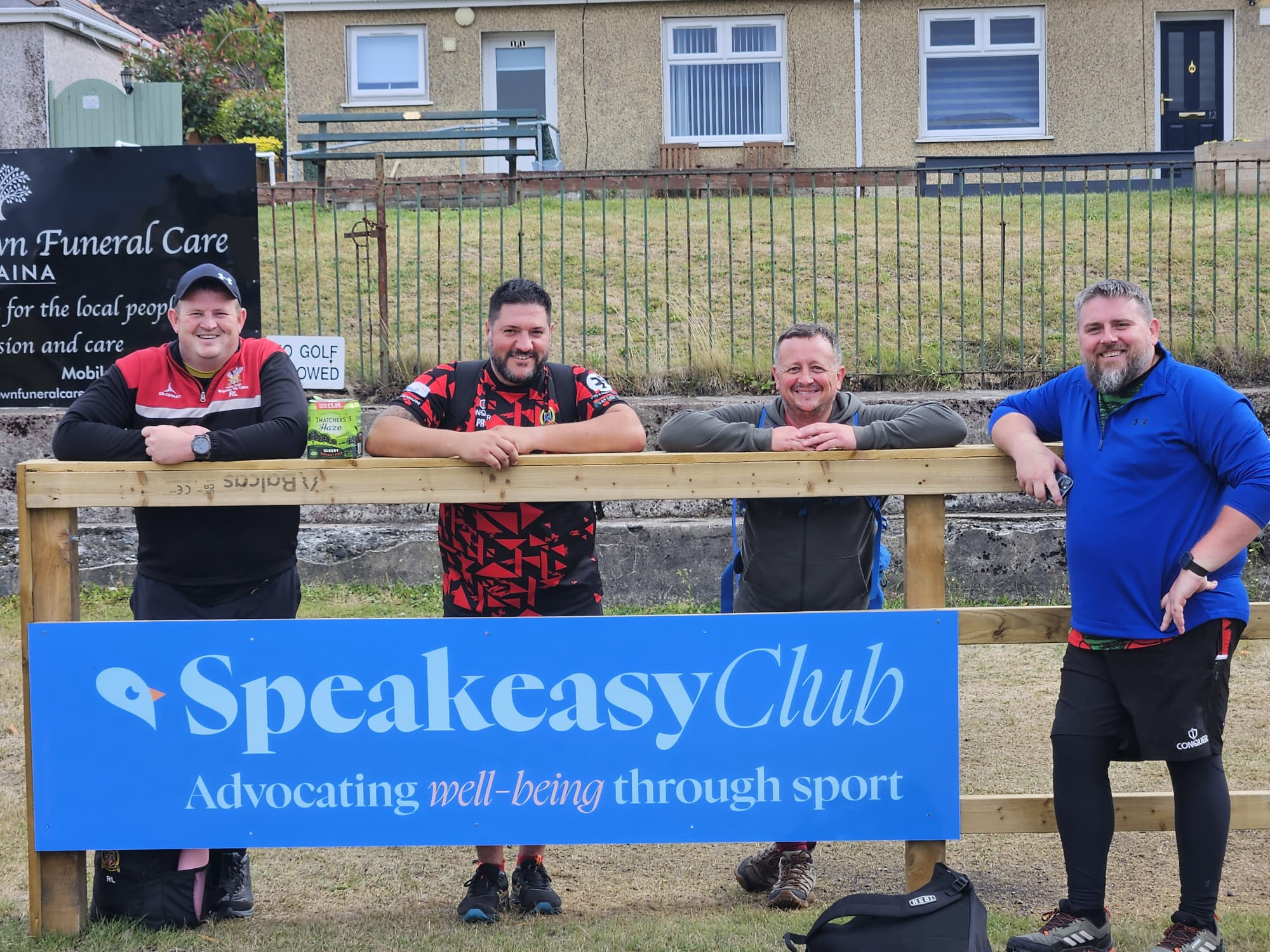 Fundraising for Bench2bench chartity walk - The 'Rugby' One