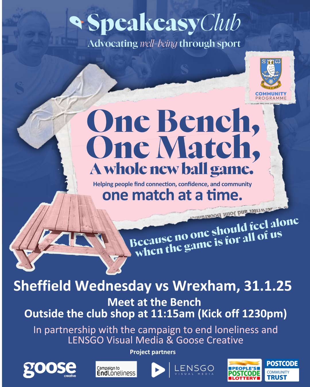 One Bench, One Match, A Whole New Ball Game